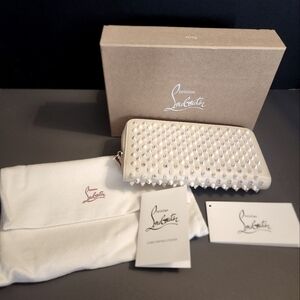 Authentic Louboutin Pannettone Wallet